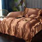 Aqua Dream Satin Bedding Set for Ultimate Comfort