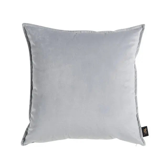 Velvet Cushion Cover with Flannel Trim – Soft Decorative Covers in Various Sizes and Colors