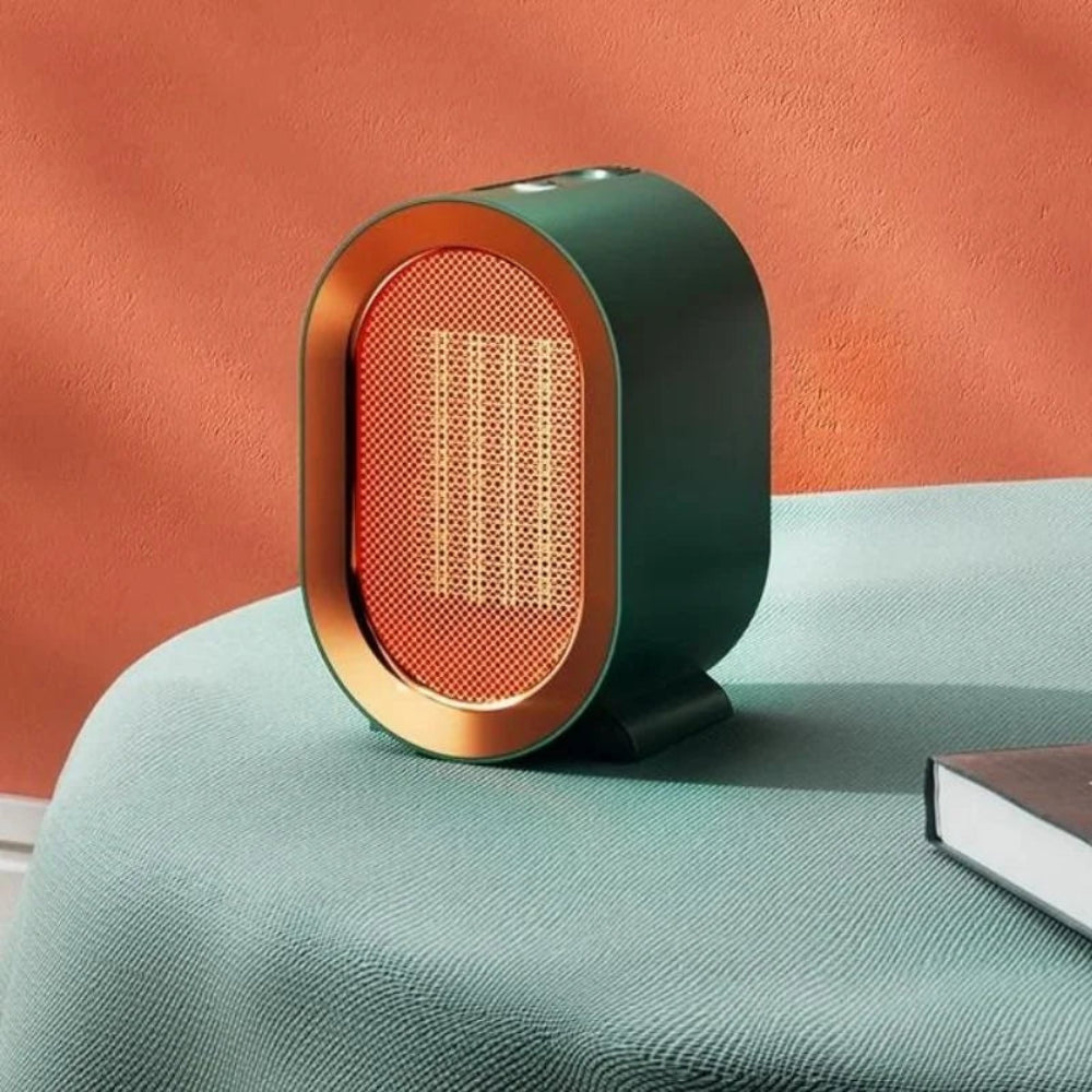 Portable Electric Mini Room Heater with Adjustable Thermostat