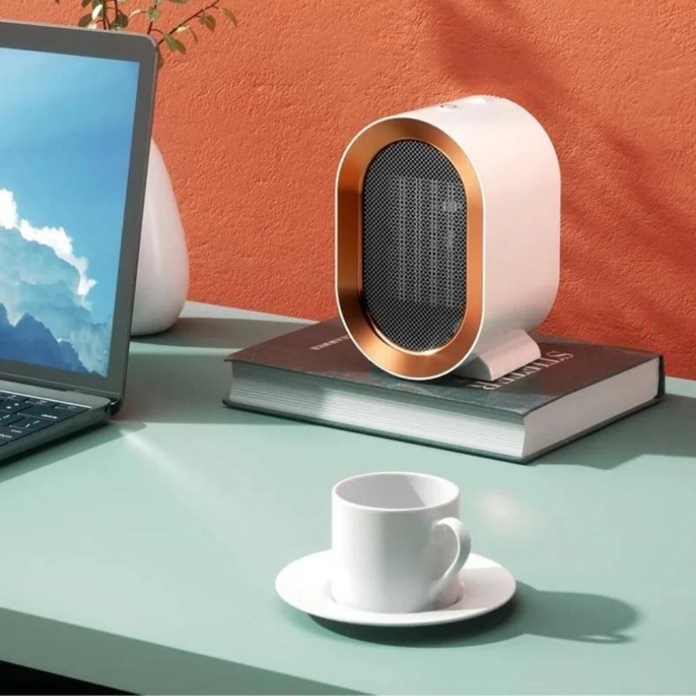 Portable Electric Mini Room Heater with Adjustable Thermostat