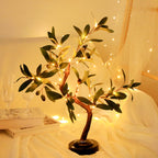 Table Lamp with LED Tree Design