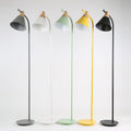 Contemporary Black Floor Lamp with Cone Shade – Sleek Design