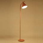 Contemporary Black Floor Lamp with Cone Shade – Sleek Design