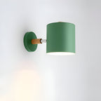 Scandinavian Style Adjustable Wall Light in Soft Pastel Hues