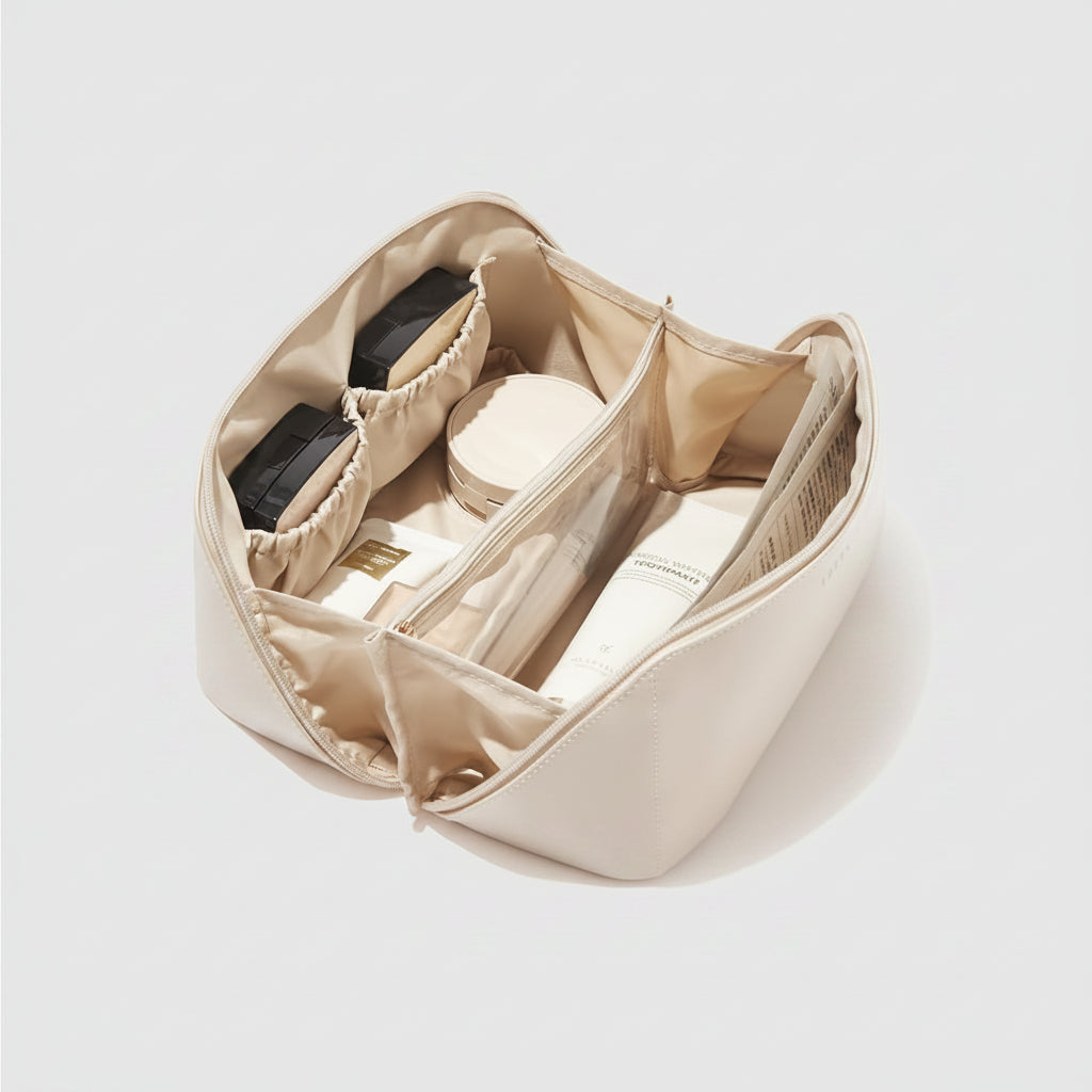 Large Travel Cosmetic Organizer Bag – Ideal Gift for Mother's Day