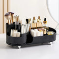 Chic Rotating Cosmetic Storage for Vanity or Bathroom Makeup Organizer