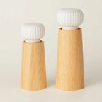 Avery Wood & Ceramic Spice Mill – Handcrafted Pepper Grinder