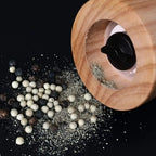 Avery Wood & Ceramic Spice Mill – Handcrafted Pepper Grinder