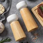 Avery Wood & Ceramic Spice Mill – Handcrafted Pepper Grinder