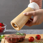 Avery Wood & Ceramic Spice Mill – Handcrafted Pepper Grinder