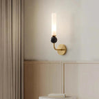 Modern Minimalist Wall Lamp with Built-in LED Light – Marble Finish
