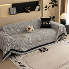 Boho Style Sofa Protector - Soft Jacquard Microfiber Cover