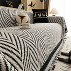 Boho Style Sofa Protector - Soft Jacquard Microfiber Cover