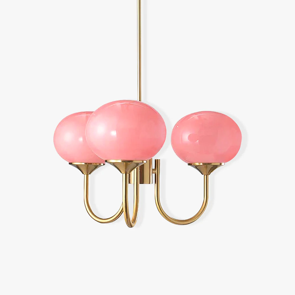Modern Chandelier Lighting for Dining Areas | Elegant Marshmallow Glow