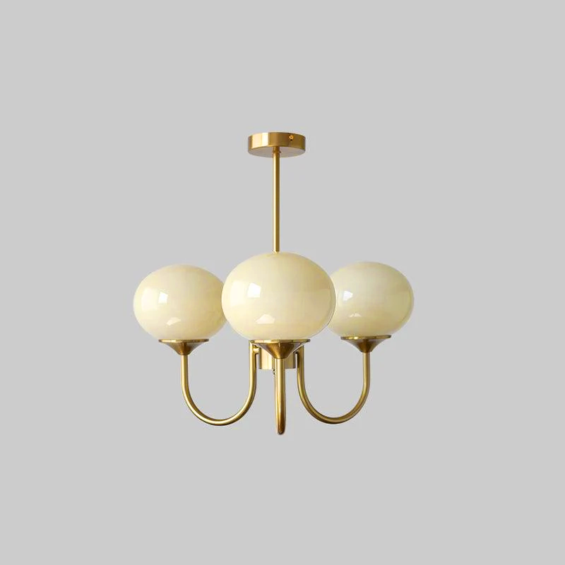 Modern Chandelier Lighting for Dining Areas | Elegant Marshmallow Glow