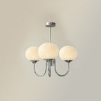 Modern Chandelier Lighting for Dining Areas | Elegant Marshmallow Glow