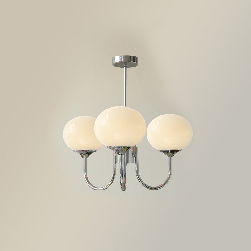 Modern Chandelier Lighting for Dining Areas | Elegant Marshmallow Glow