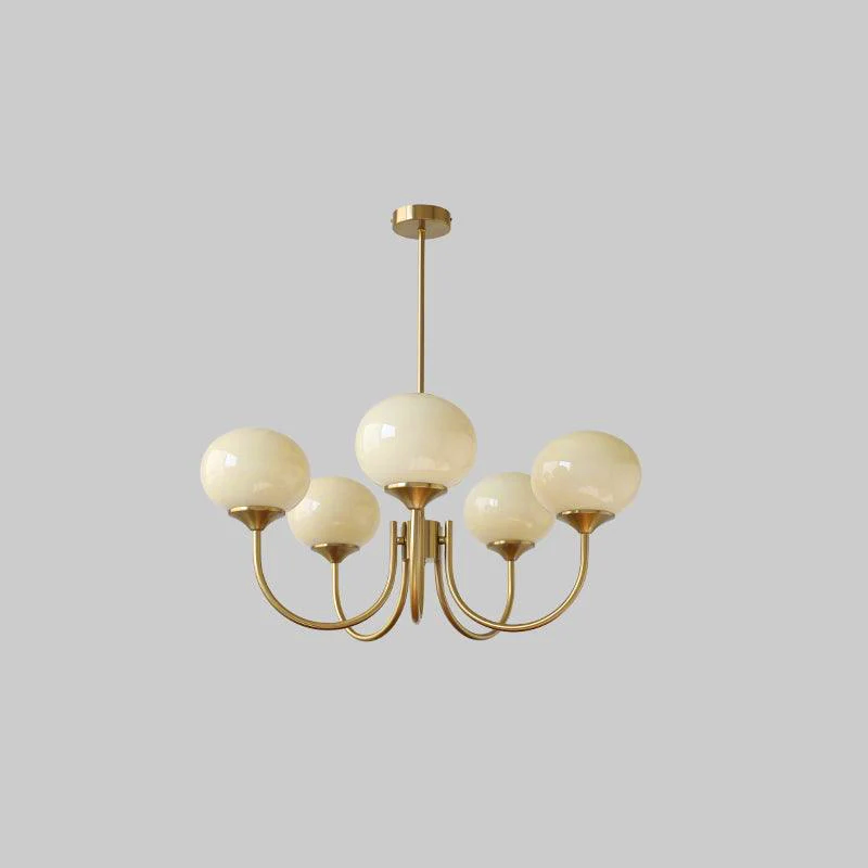 Modern Chandelier Lighting for Dining Areas | Elegant Marshmallow Glow