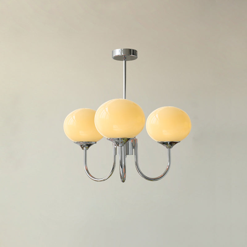 Modern Chandelier Lighting for Dining Areas | Elegant Marshmallow Glow