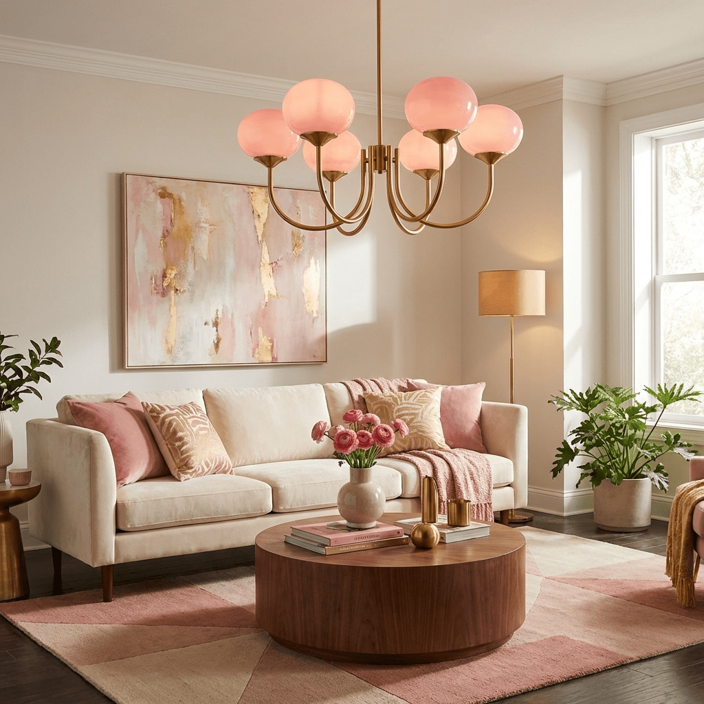 Modern Chandelier Lighting for Dining Areas | Elegant Marshmallow Glow