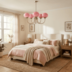 Modern Chandelier Lighting for Dining Areas | Elegant Marshmallow Glow
