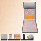 Heated Vibration Massage Mat for Full Body Relaxation - Foldable Pad