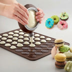 Silicone Baking Mat for Perfect Macarons and Pastries