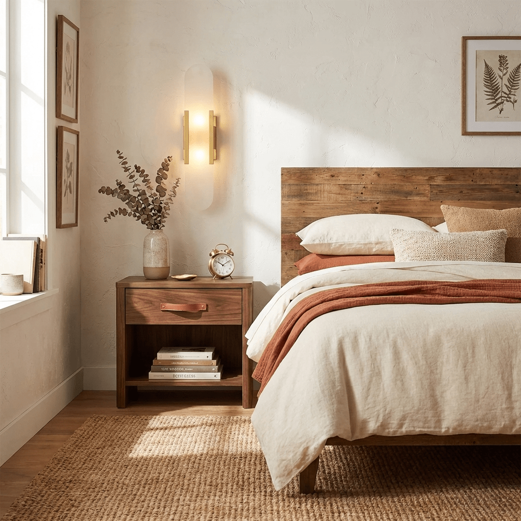 Handcrafted Alabaster Wall Light with Brass Details – Elegant Design