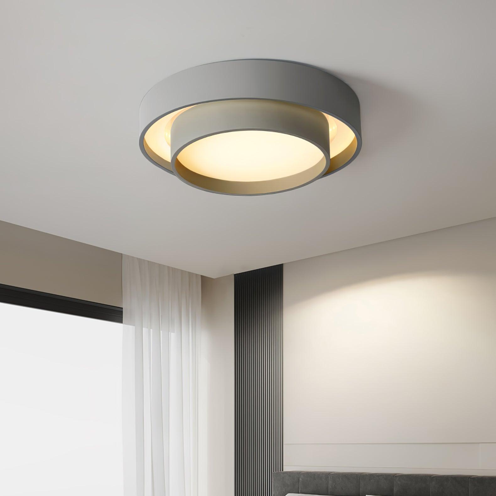 Contemporary Flush Mount LED Ceiling Fixture | Stylish Design