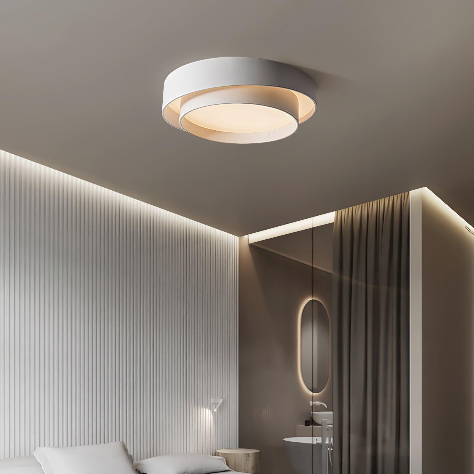 Contemporary Flush Mount LED Ceiling Fixture | Stylish Design