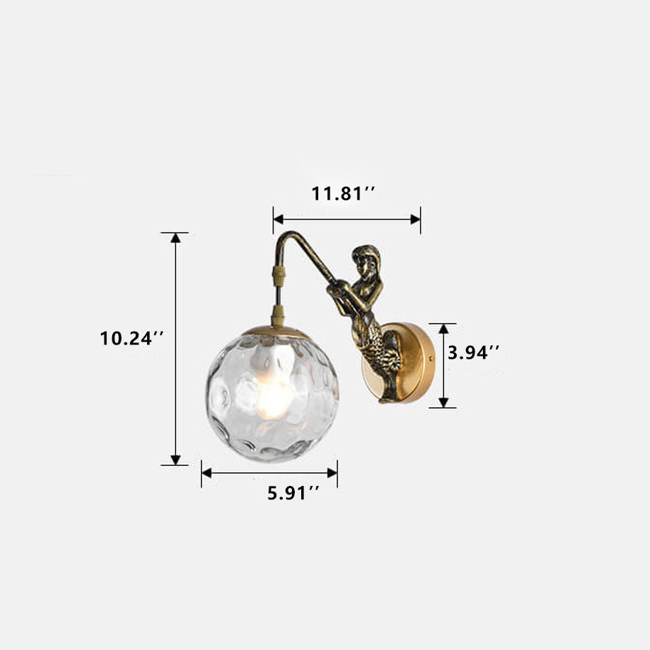Rustic 1-Light Wall Sconce Lamp for Chic Decor