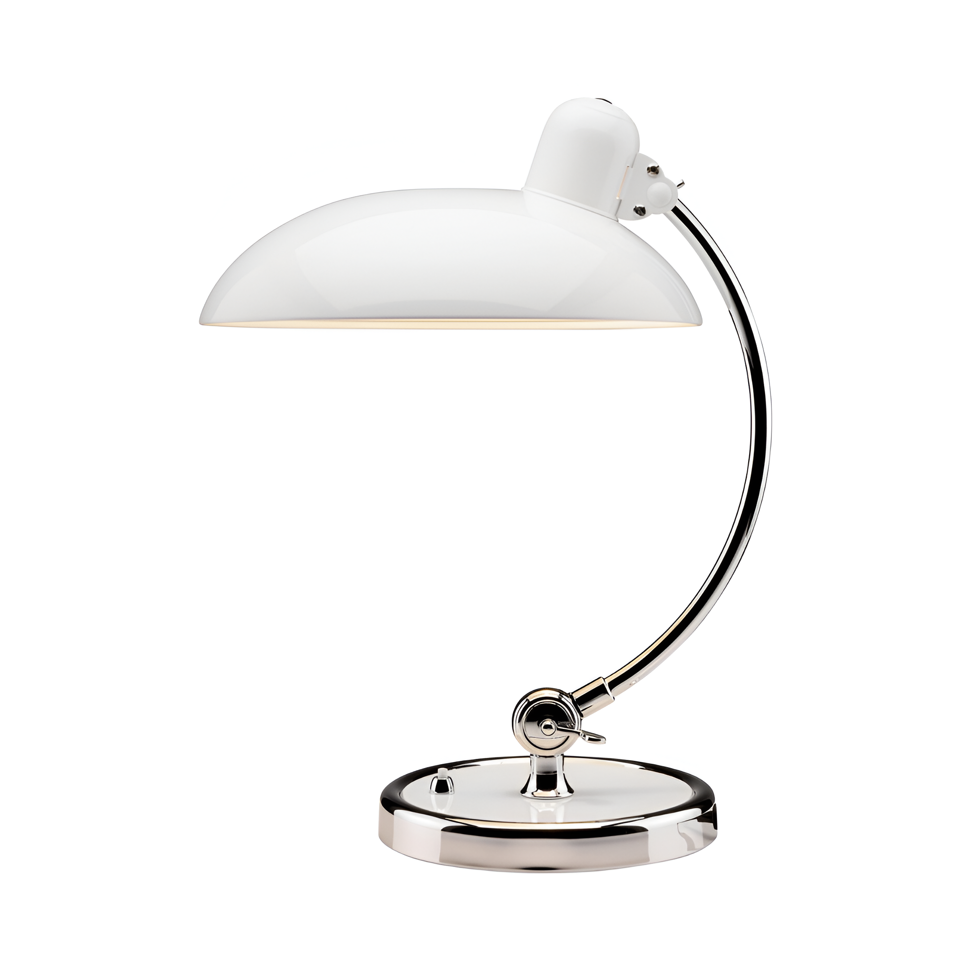 Adjustable Dome Shade Metal Desk Light
