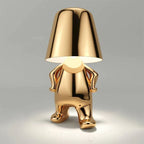 Reflective Art Form Metallic Table Lamp
