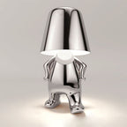 Reflective Art Form Metallic Table Lamp