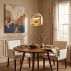 Contemporary Glass Pendant Light for Dining and Kitchen Spaces