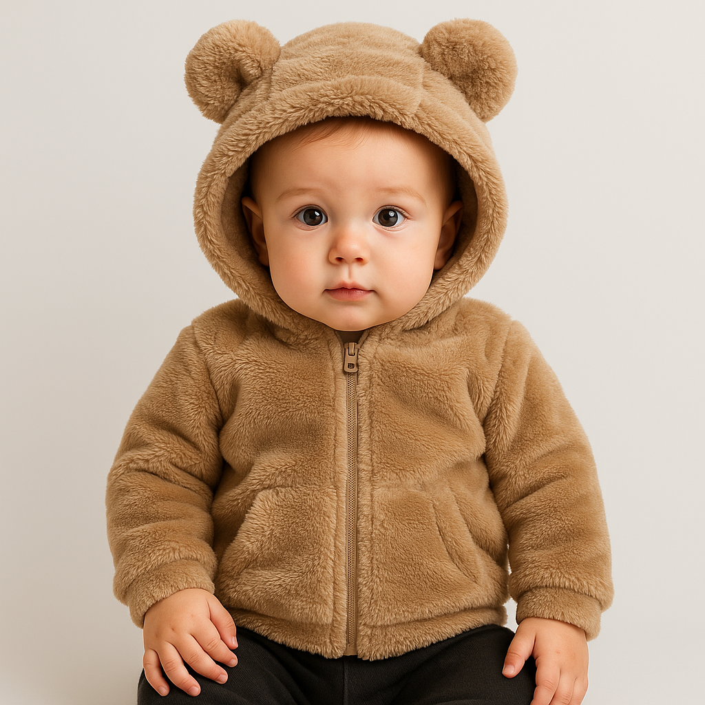 Teddy Bear Ear Soft Jacket