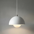 Geometric Pendant Light - Versatile Mid-Century Modern Flower Bud Design