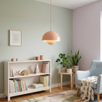 Geometric Pendant Light - Versatile Mid-Century Modern Flower Bud Design