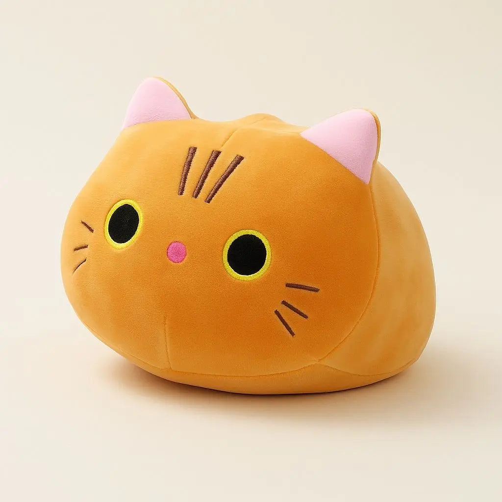 Cozy Feline Friend Decorative Pillow