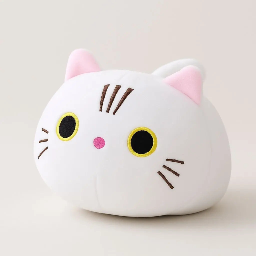 Cozy Feline Friend Decorative Pillow