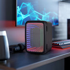 Compact Desktop Beverage Cooler and Freezer for Portable Use