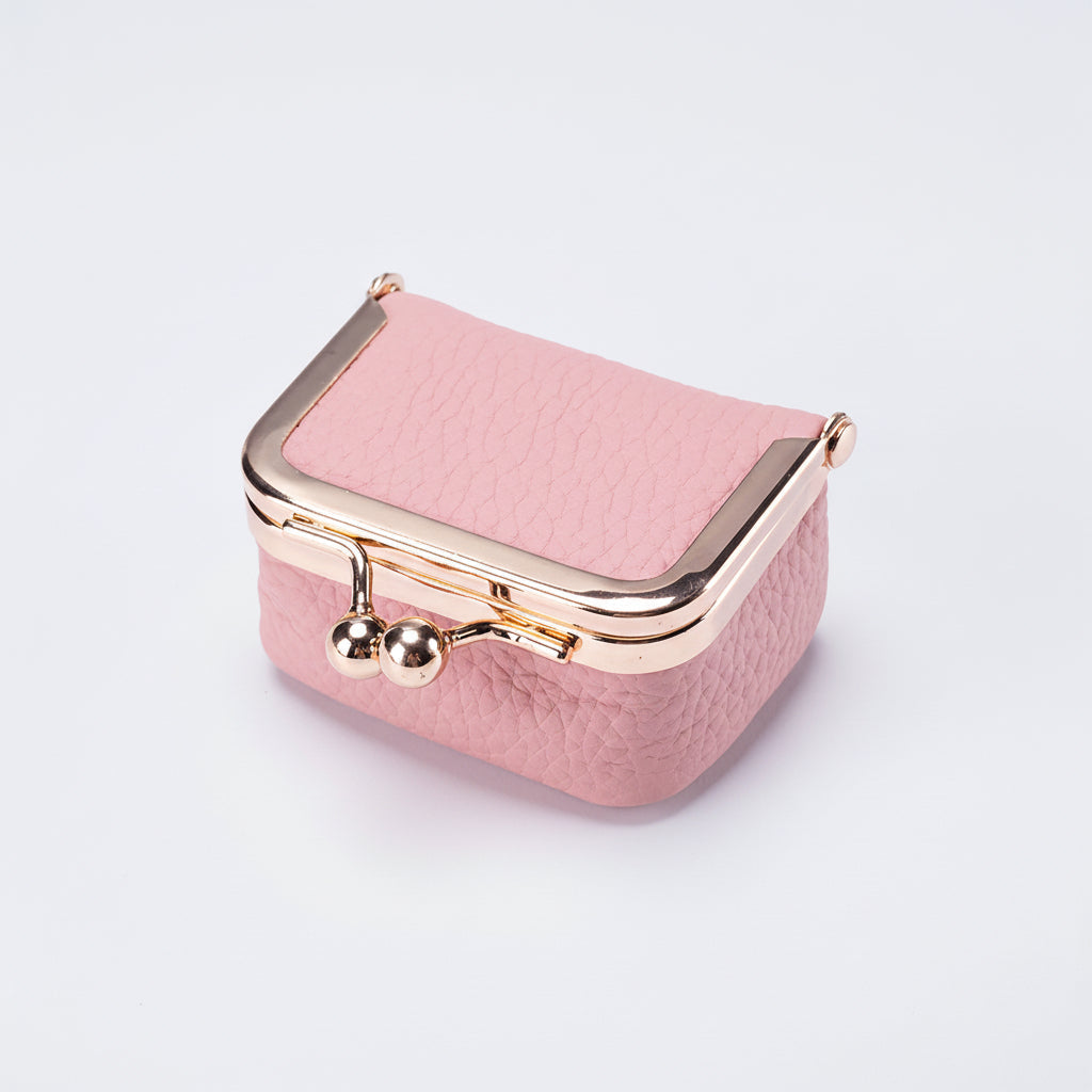 Travel Organizer for Jewelry – Genuine Leather Box with Gold Clasp