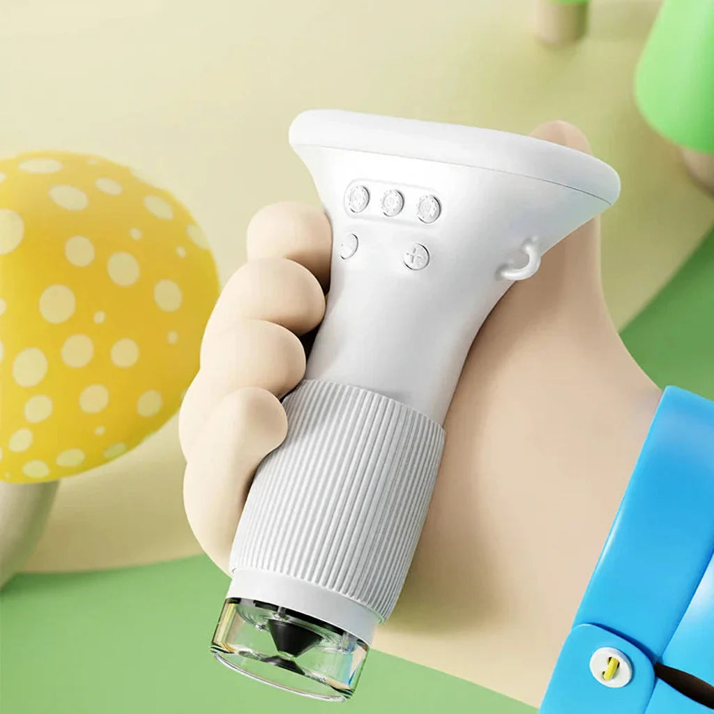 Portable Handheld Microscope for Kids - 1000X STEM Science Tool