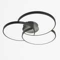 Sleek LED Ceiling Light Fixture with Dimmer Option