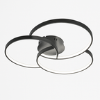 Sleek LED Ceiling Light Fixture with Dimmer Option