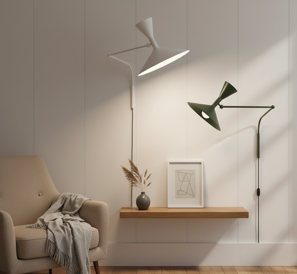 Contemporary LED Wall Light – Sleek Aluminum Fixture for Home Spaces