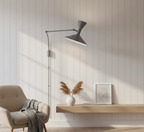 Contemporary LED Wall Light – Sleek Aluminum Fixture for Home Spaces