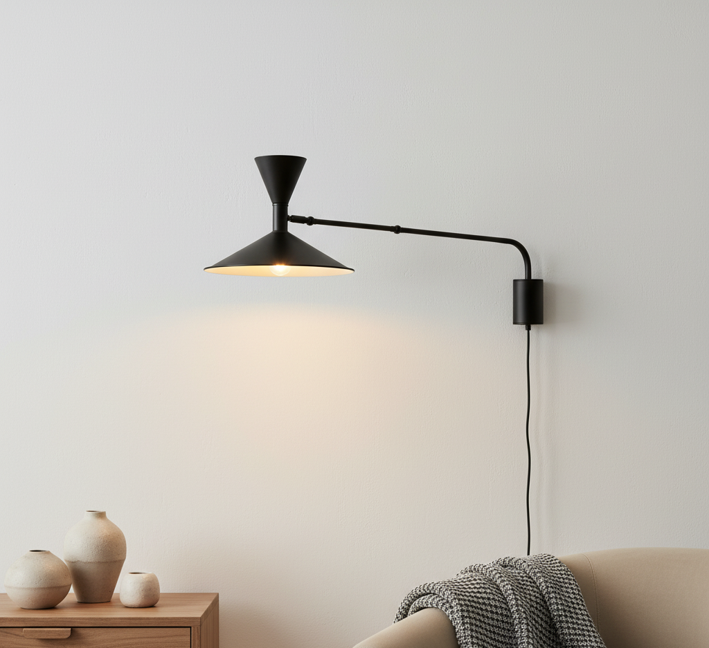 Contemporary LED Wall Light – Sleek Aluminum Fixture for Home Spaces
