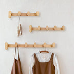 Sleek Wooden Wall Hooks for Stylish Storage