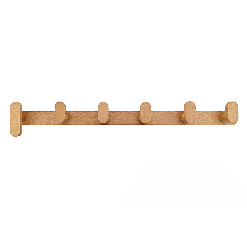 Sleek Wooden Wall Hooks for Stylish Storage
